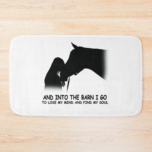 Item preview, And Into The Barn, I Go to Lose My Mind & Find My Soul Funny designed and sold by hoangminhSHOP.