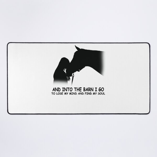 Item preview, And Into The Barn, I Go to Lose My Mind & Find My Soul Funny designed and sold by hoangminhSHOP.