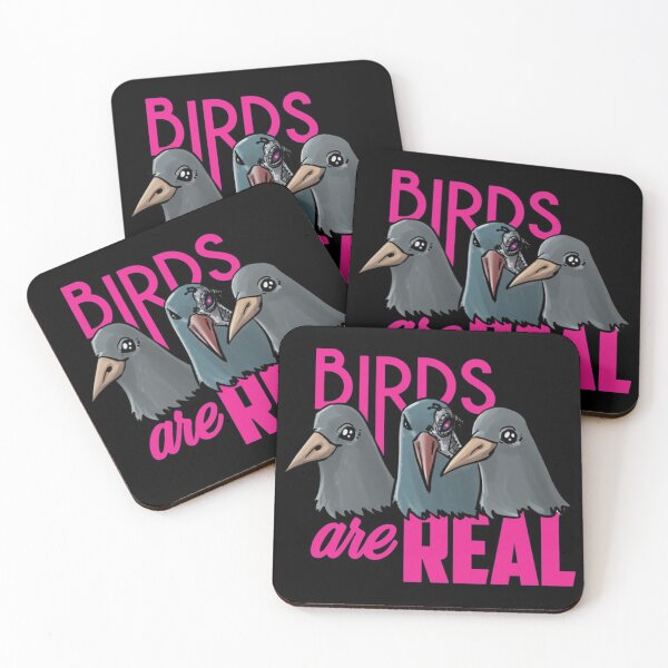 Item preview, Birds Are Real Pink designed and sold by Pechkinpavelpas.