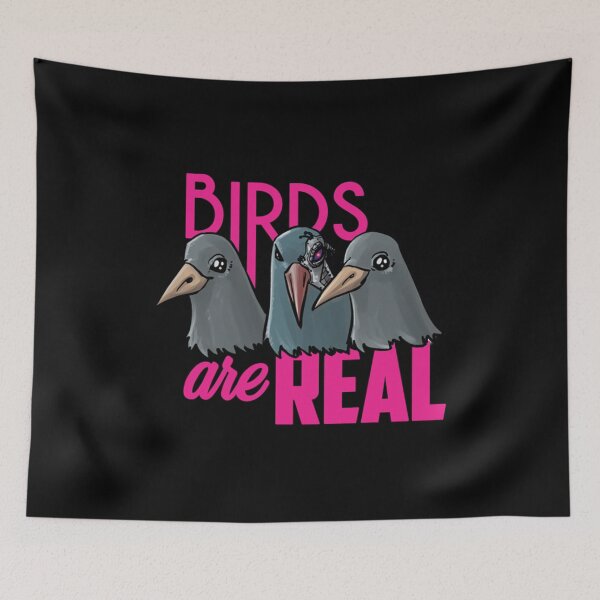 Item preview, Birds Are Real Pink designed and sold by Pechkinpavelpas.