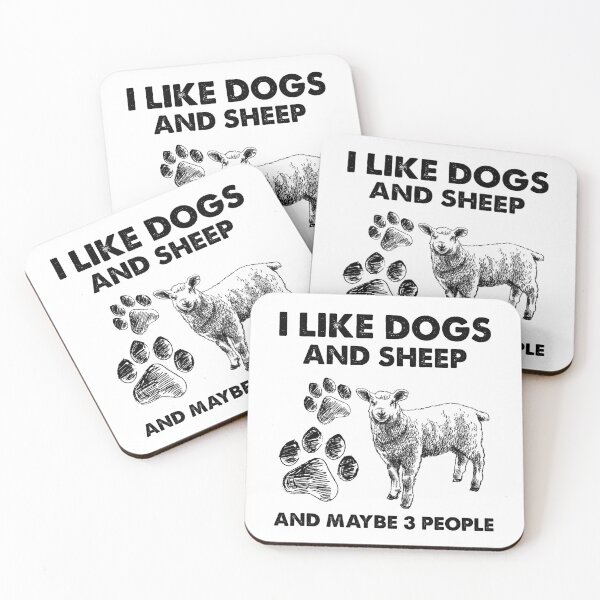 Item preview, I like dog and sheep and maybe 3 people designed and sold by maithithuha.