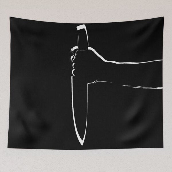Item preview, Black knife attack designed and sold by NoahDea.