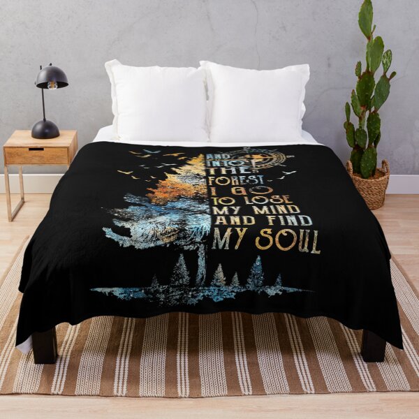 Item preview, And into the forest i go to lose my mind and find my soul designed and sold by hoangminhSHOP.