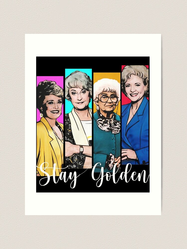 Blanche Golden Girls Art Print