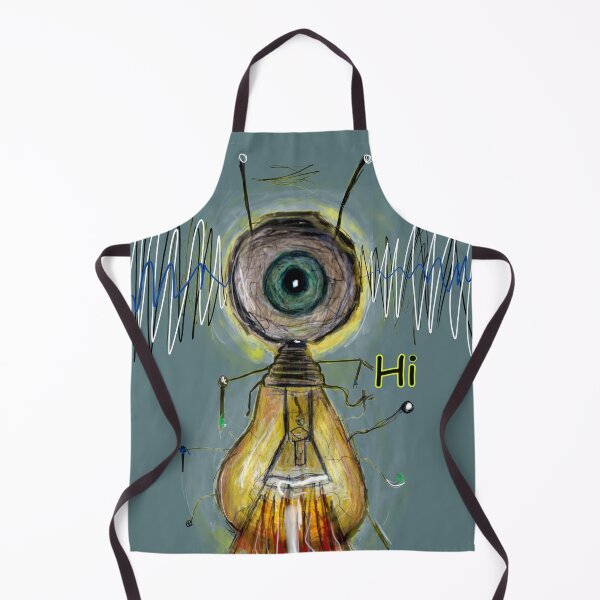 Aperçu de l'œuvre adorable extraterrestre volant steampunk tesla lightbolb globe oculaire alimenté créée et vendue par Followthedon.