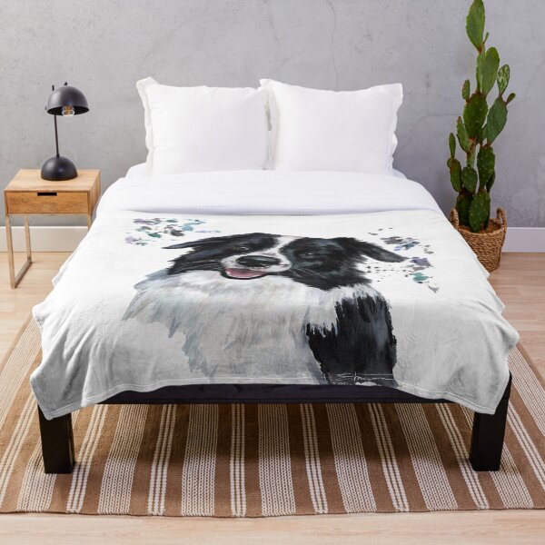 Item preview, Watercolour Border Collie designed and sold by SaltySerenity.