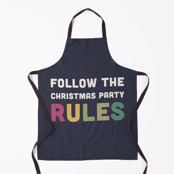 Item preview, Follow the Christmas Party Rules designed and sold by BlockDashArt.