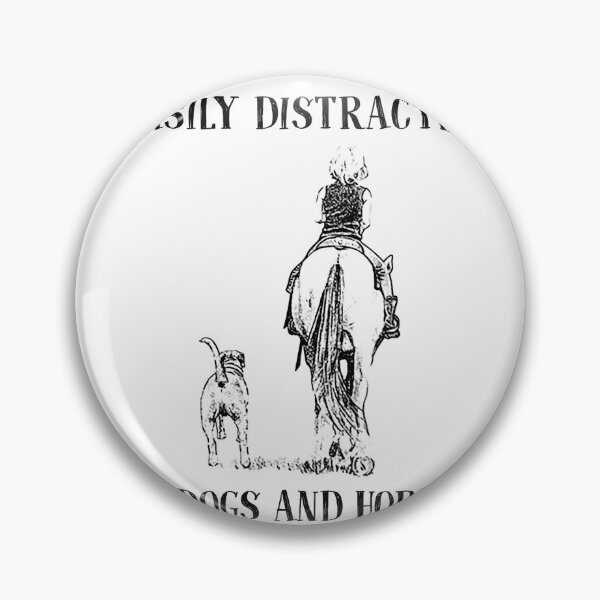 Item preview, Easily Distracted By Dogs And Horses designed and sold by GaryCote112.