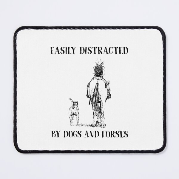 Item preview, Easily Distracted By Dogs And Horses designed and sold by GaryCote112.