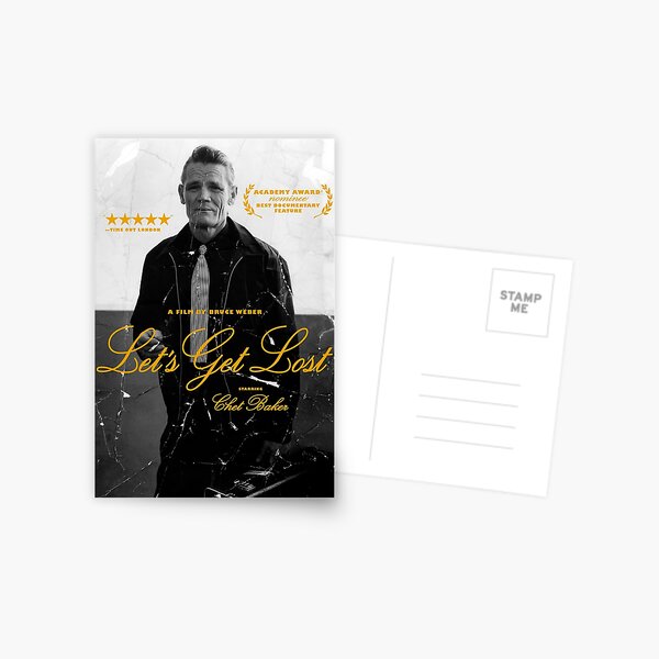 Item preview, Chet Baker, Let's Get Lost (documentary portrait) designed and sold by JRCee.