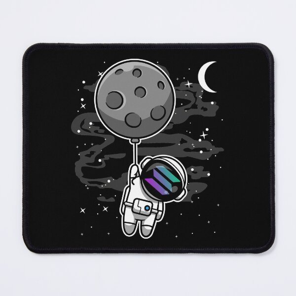 Item preview, Astronaut Floating Solana SOL Coin To The Moon Crypto Token Cryptocurrency Blockchain Wallet HODL designed and sold by AdamRoberts90.