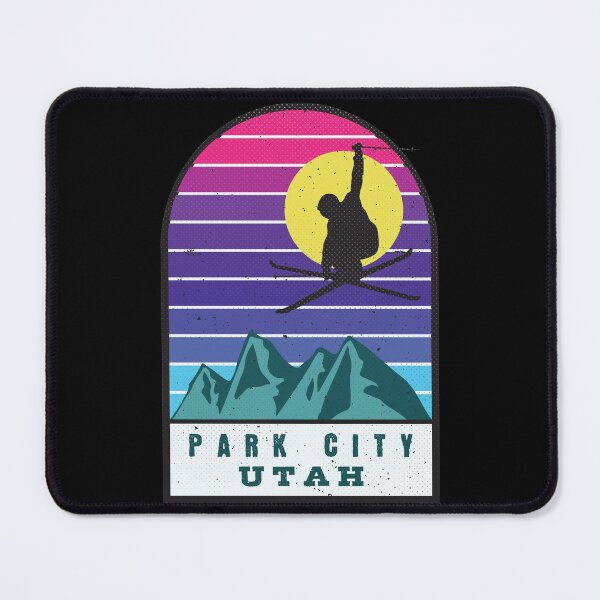Item preview, Ski Park City Utah Retro Sunset designed and sold by JordanHolmes.
