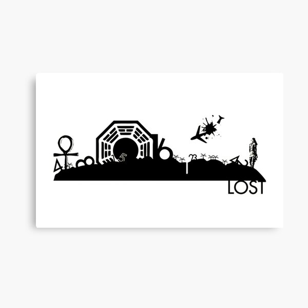 LOST ISLAND Canvas Print