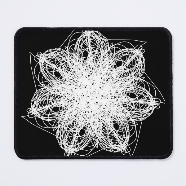 Item preview, White floral spider web designed and sold by creativelittleo.