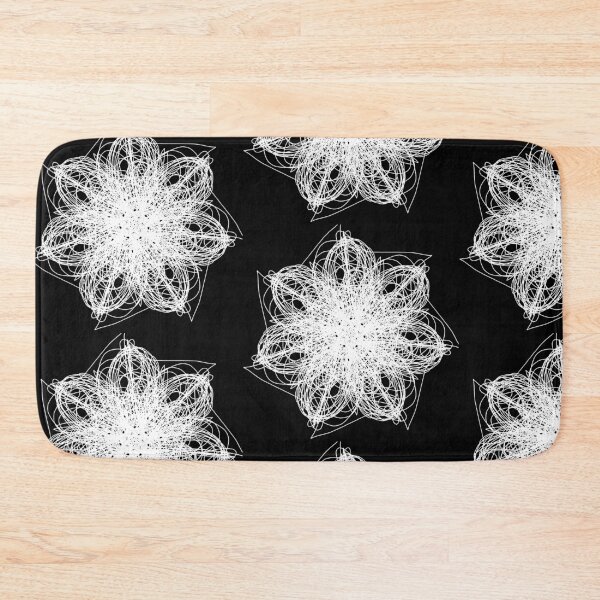 Item preview, White floral spider web designed and sold by creativelittleo.
