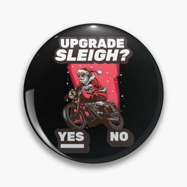 Item preview, Classic Motorcycle Riding Santa Sleigh Upgrade Video Gamer Christmas Graphic designed and sold by GO SHIRT-TEE.