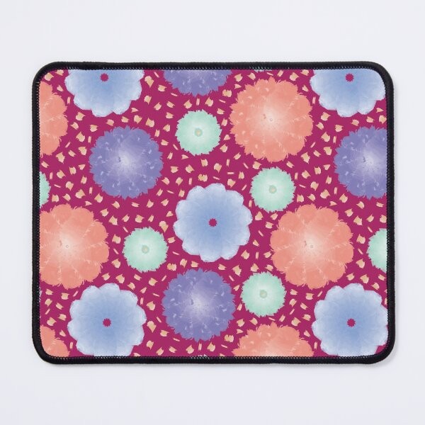 Item preview, Deep Pink digital watercolour floral pattern designed and sold by Lozzie Eliza Designs.