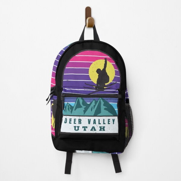 Item preview, Ski Deer Valley Utah Retro Sunset designed and sold by JordanHolmes.