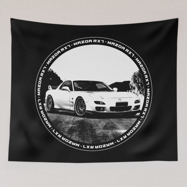 Item preview, MAZDA RX-7 FD Black 'N White 4 (Black version) designed and sold by Cero81.