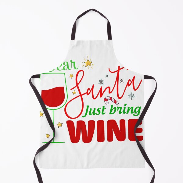 Item preview, Querido Santa, solo trae vino designed and sold by CzarinaDesigns.
