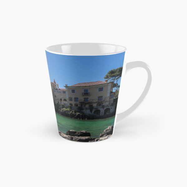 Item preview, Santa Marta Lighthouse and Santa Maria House - Cascais Portugal Landmarks designed and sold by Georgia Mizuleva.
