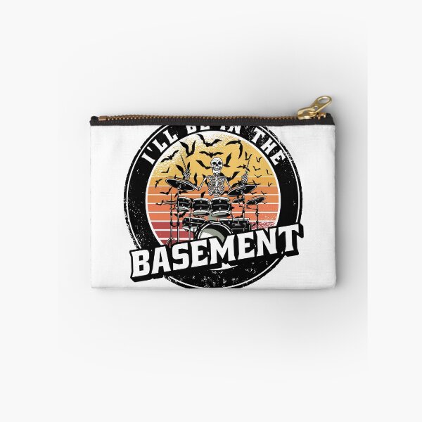 Item preview,  I'll Be In The Basement Drum Set Funny Drummer Art designed and sold by Eddie SH.