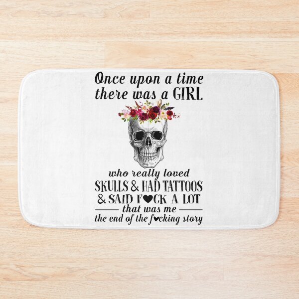 Item preview, Girl loved Skulls And Had Tattoo designed and sold by GaryCote112.