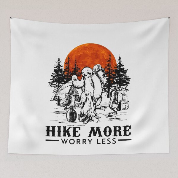 Item preview, Hike More Worry Less designed and sold by GaryCote112.