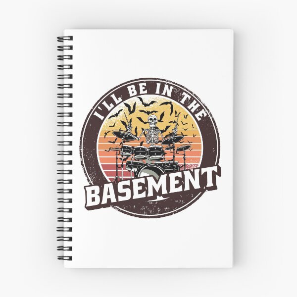 Item preview,  I'll Be In The Basement Drum Set Funny Drummer Art designed and sold by Eddie SH.