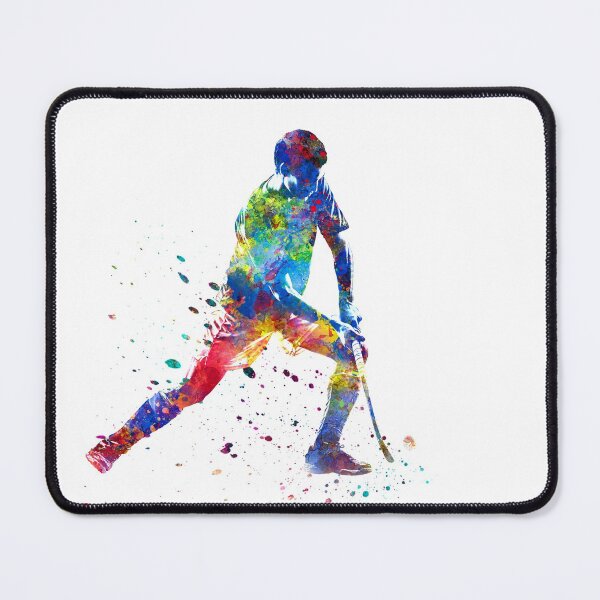 Item preview, Field hockey in watercolor designed and sold by paulrommer.