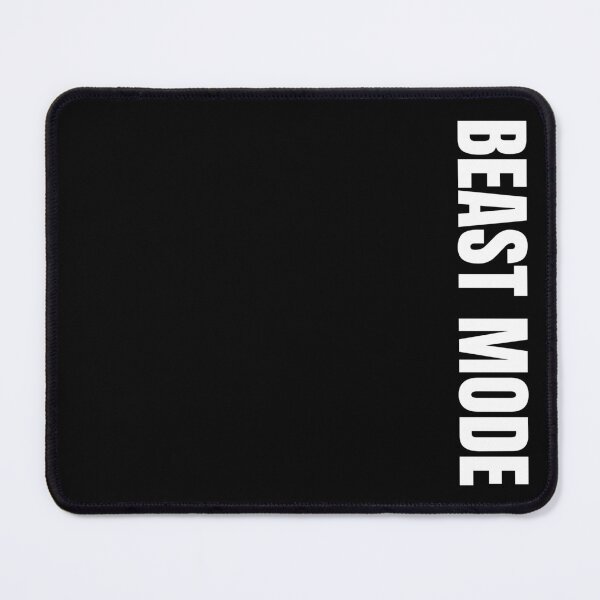 Item preview, BEAST MODE - XL SIDE LOGO WHITE designed and sold by HeavyLiftGift.