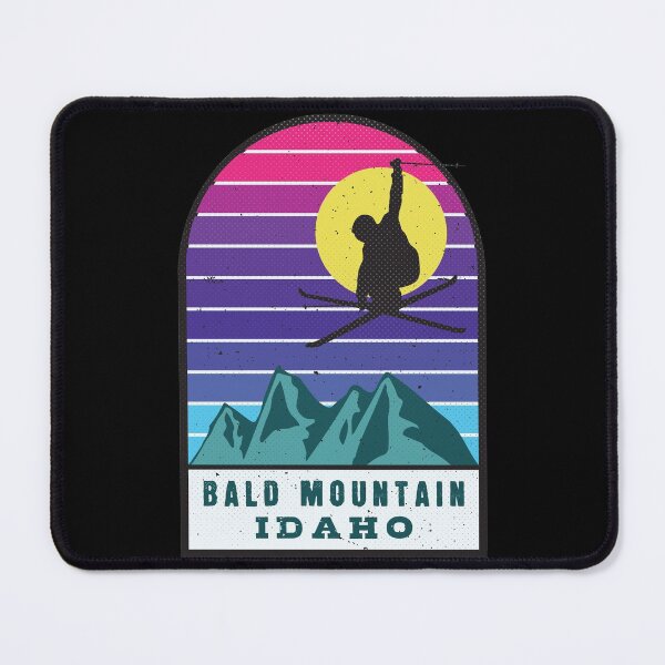 Item preview, Ski Bald Mountain Idaho Retro Sunset designed and sold by JordanHolmes.