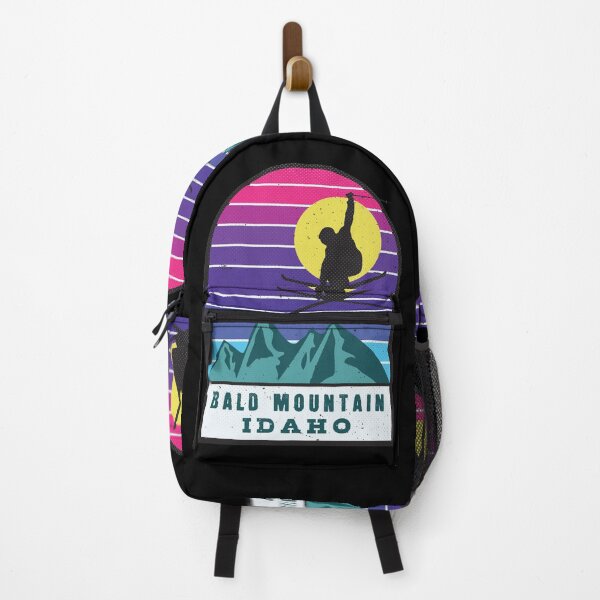 Item preview, Ski Bald Mountain Idaho Retro Sunset designed and sold by JordanHolmes.
