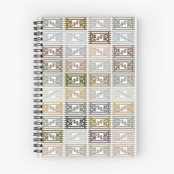 Item preview, Symbol 66 geometric pattern in neutral color from the collection "symbols" designed and sold by vincentbiollaz.