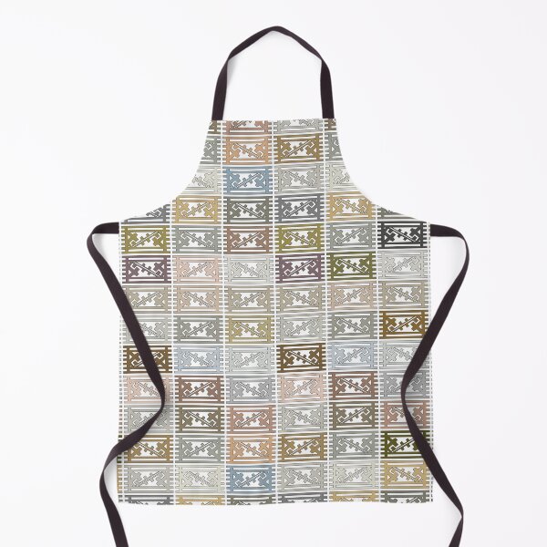 Item preview, Symbol 66 geometric pattern in neutral color from the collection "symbols" designed and sold by vincentbiollaz.