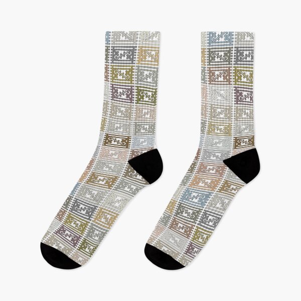 Item preview, Symbol 66 geometric pattern in neutral color from the collection "symbols" designed and sold by vincentbiollaz.