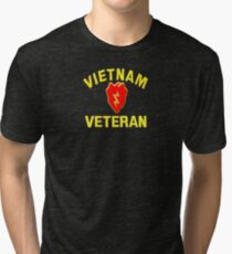 25th Infantry Div. Vietnam Veteran T-shirt Tri-blend T-Shirt