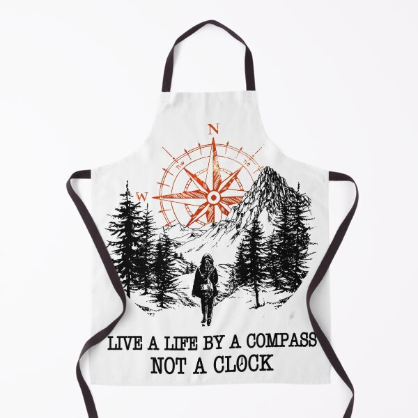 Item preview, Live A Life By A Compass Not A Clock designed and sold by GaryCote112.