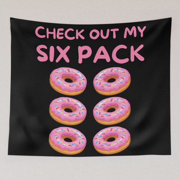 Item preview, Check out my six pack donut designed and sold by AllPrintsAndArt.
