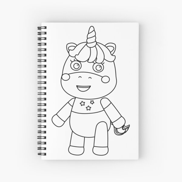 Dibuja y Colorea Un Lápiz, Un Cuaderno De Unicornio Y Una Tijera