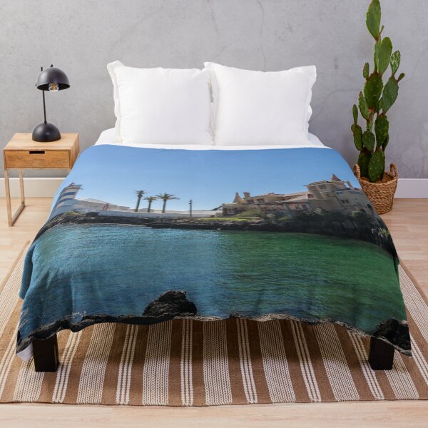 Item preview, Santa Marta Lighthouse and Santa Maria House - Cascais Portugal Landmarks designed and sold by Georgia Mizuleva.