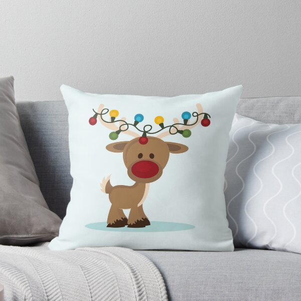 Item preview, Cute Christmas Reindeer With Lights designed and sold by JaimyE.