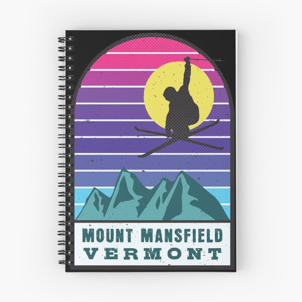 Item preview, Ski Mount Mansfield Vermont Retro Sunset designed and sold by JordanHolmes.