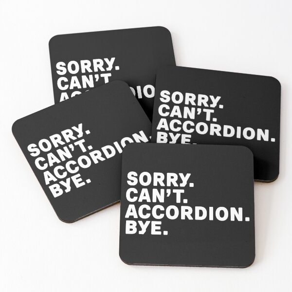 Item preview, Sorry. Accordion. Bye. designed and sold by Kathyy-.