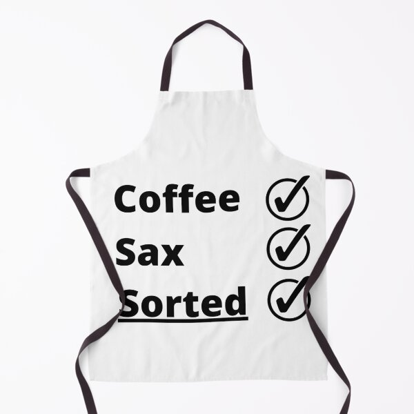 Item preview, Coffee Sax Sorted, (Black Text) designed and sold by FinishYourSong.