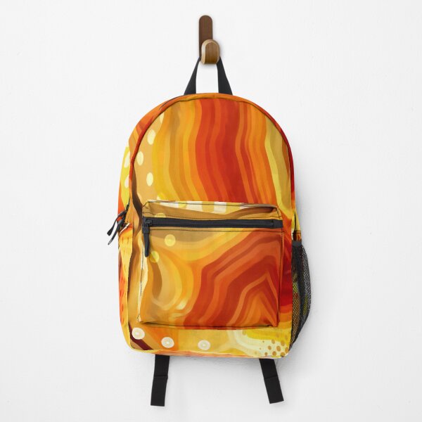 Item preview, Agate structures in yellow-orange designed and sold by AnnabellaRh.