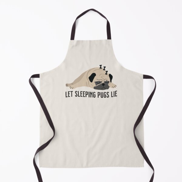 Item preview, Let Sleeping Pugs Lie - Sleepy Pug designed and sold by VicEllisArt.