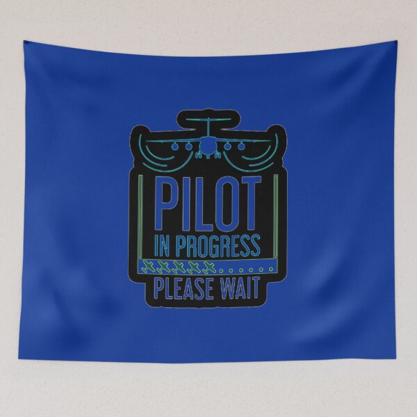 Item preview, PILOT IN PROGRESS designed and sold by Ljubomir Cvijovic.