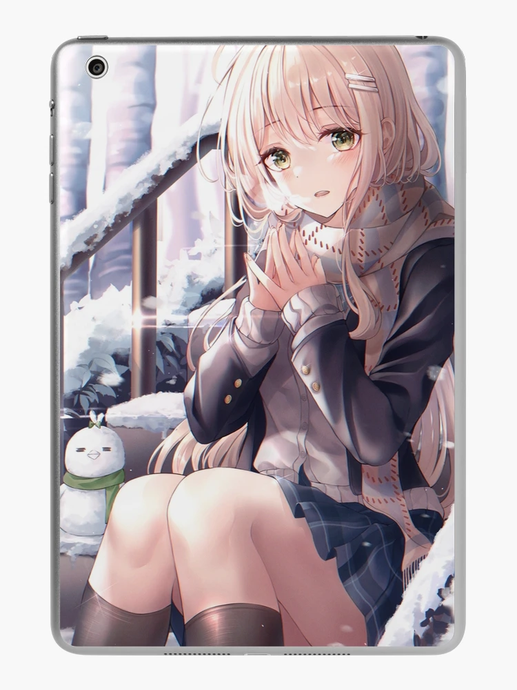 Cute anime girl profile iPad Case & Skin for Sale by emai-art