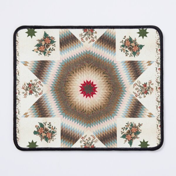 Item preview, Vintage Patchwork Quilt, Star of Bethlehem Quilt designed and sold by patternme.
